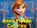 Spiel Anna Frozen Coloring