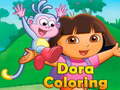 Spiel Dora Coloring