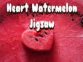 Spiel Heart Watermelon Jigsaw