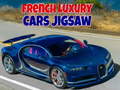 Spiel French Luxury Cars Jigsaw