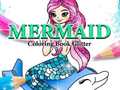 Spiel Mermaid Coloring Book Glitter