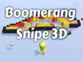 Spiel Boomerang Snipe 3D