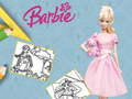 Spiel Barbie Doll Coloring Book