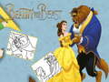 Spiel Beauty & the Beast Coloring Book