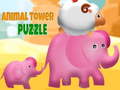 Spiel Animal Tower Puzzle