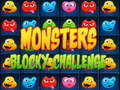 Spiel Monsters blocky challenge
