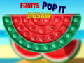 Spiel Fruits Pop It Jigsaw