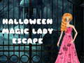 Spiel Halloween Magic Lady Escape