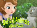 Spiel Sofia And Animals Jigsaw Puzzle