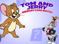 Spiel Tom and Jerry Memory Card Match