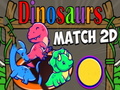 Spiel Match 2D Dinosaurs