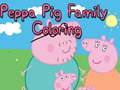 Spiel Peppa Pig Family Coloring
