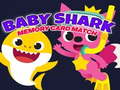 Spiel Baby Shark Memory Card Match