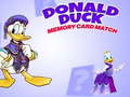 Spiel Donald Duck memory card match