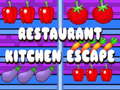 Spiel Restaurant Kitchen Escape