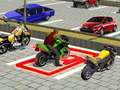 Spiel Superhero City Bike Parking Game 3D