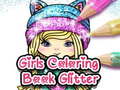 Spiel Girls Coloring Book Glitter 