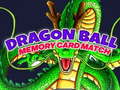 Spiel Dragon Ball memory card match