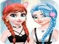 Spiel Elsa and Anna Dress Up Makeup 