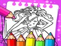 Spiel Barbie Coloring Book 