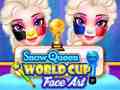 Spiel Snow queen world cup face art