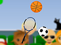 Spiel Racket Balancing