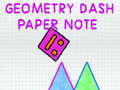 Spiel Geometry Dash Paper Note