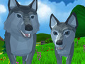 Spiel Wolf simulator wild animals 