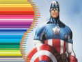 Spiel Coloring Book for Captain America