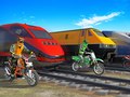 Spiel Bike vs Train