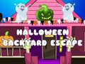 Spiel Halloween Backyard Escape