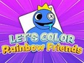 Spiel Let's Color: Rainbow Friends