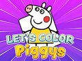 Spiel Let's Color Piggys