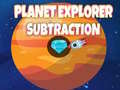 Spiel Planet Explorer Subtraction