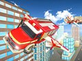 Spiel Flying Fire Truck Driving Sim