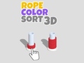 Spiel Rope Color Sort 3D