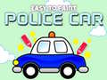 Spiel Easy to Paint Police Car