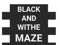 Spiel Maze Black And Withe