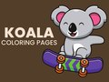 Spiel Koala Coloring Pages