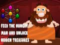 Spiel Feed the hungry man and unlock hidden treasures