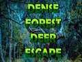 Spiel Dense Forest Deer Escape