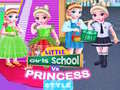 Spiel Little Girls School vs Princess Style