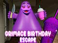 Spiel Grimace Birthday Escape