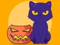 Spiel Coloring Book: Halloween Cat