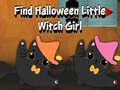 Spiel Find Halloween Little Witch Girl