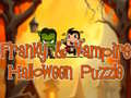 Spiel Franky & Vampire Halloween Puzzle