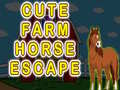 Spiel Cute Farm Horse Escape
