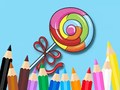 Spiel Coloring Book: Lollipop