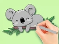 Spiel Coloring Book: Two Koalas