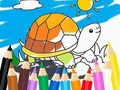 Spiel Coloring Book: Sunny Turtle